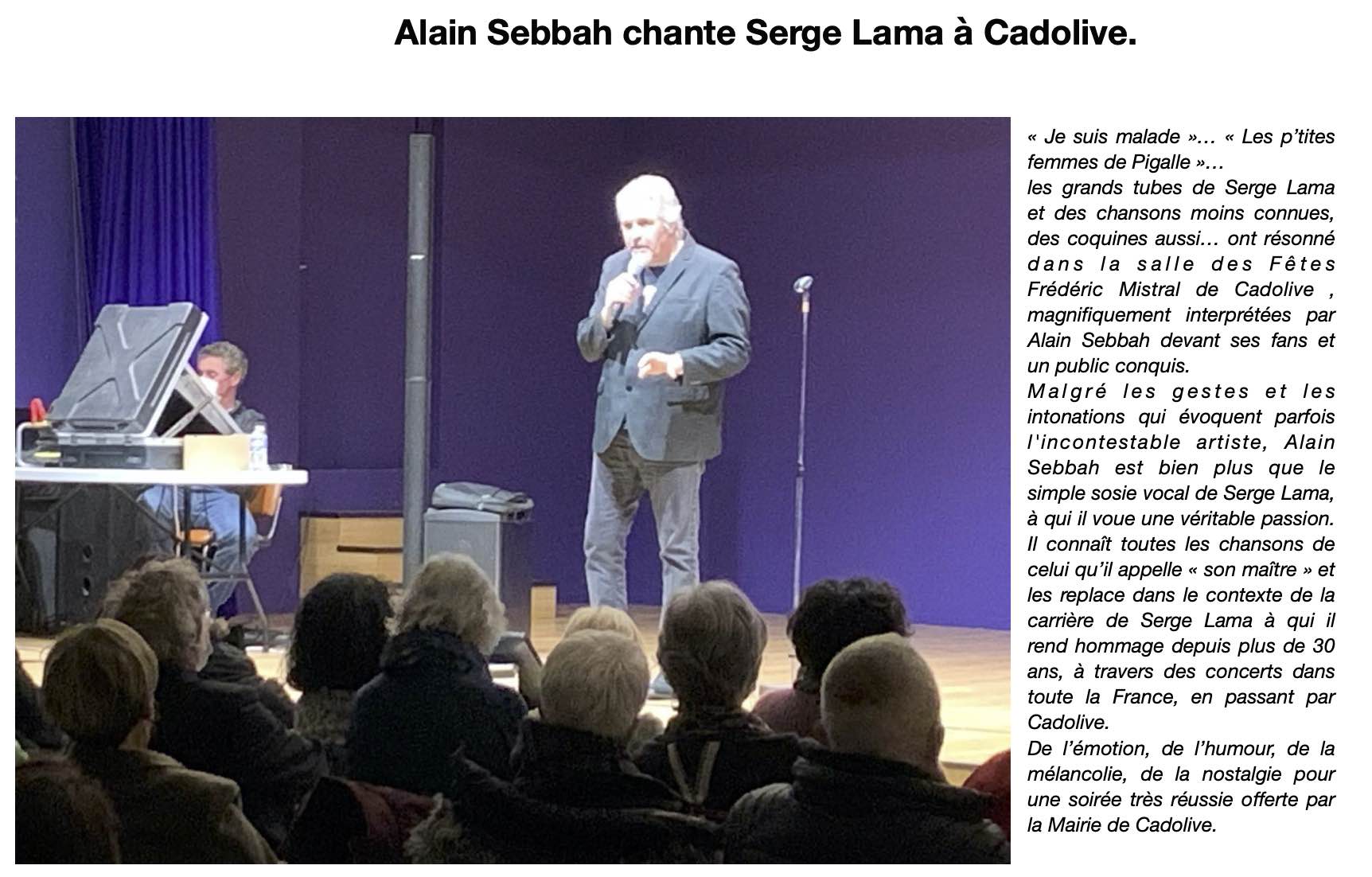 Alain Sebbah Cadolive 26 02 22 