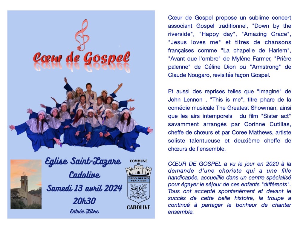 Flyer Gospel 2001
