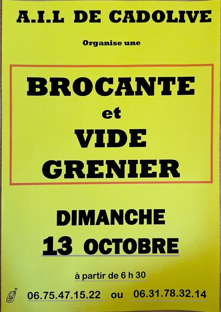 10 13 AIL BROCANTE