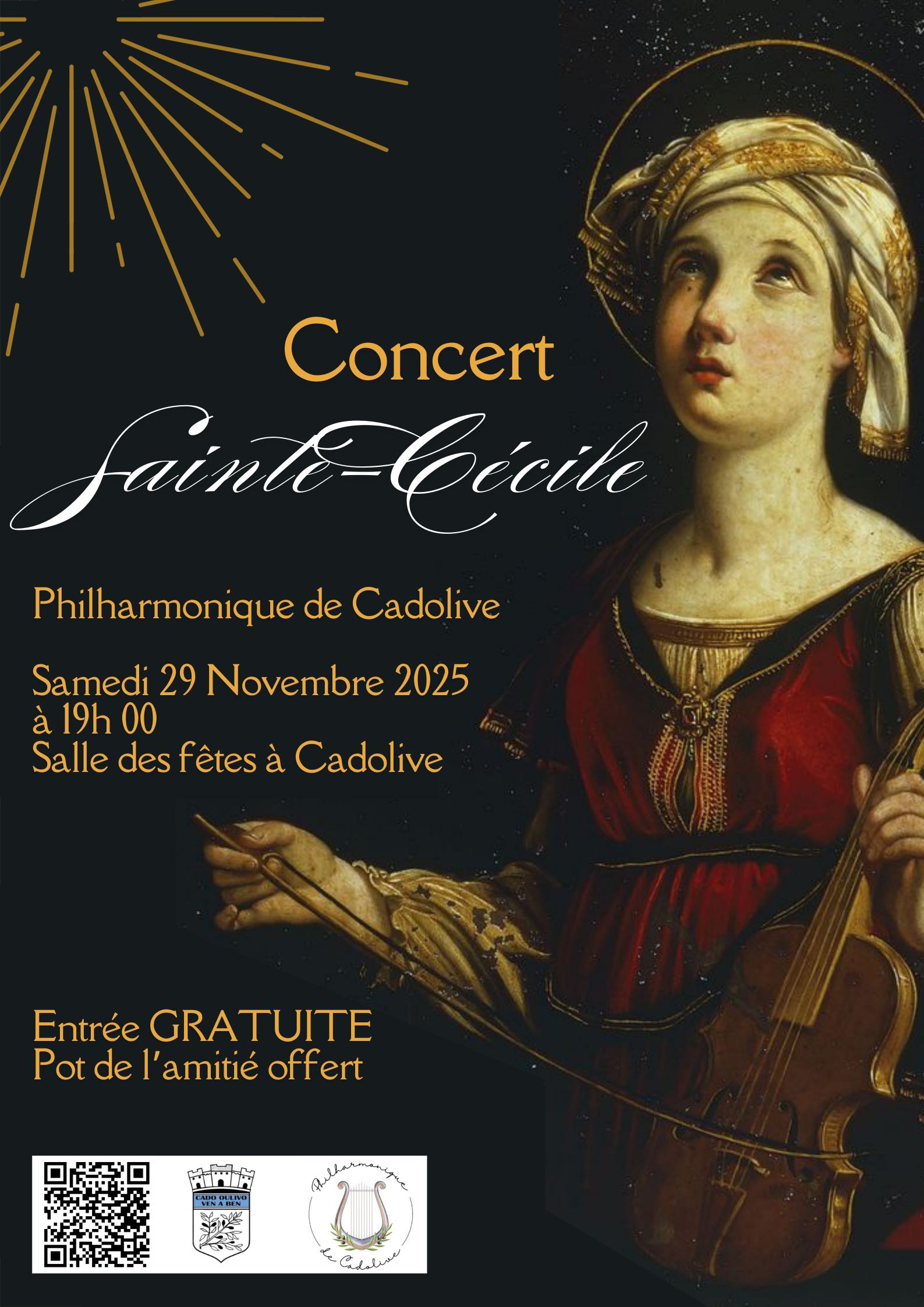 Affiche ConcertSteCecile Philharmonique