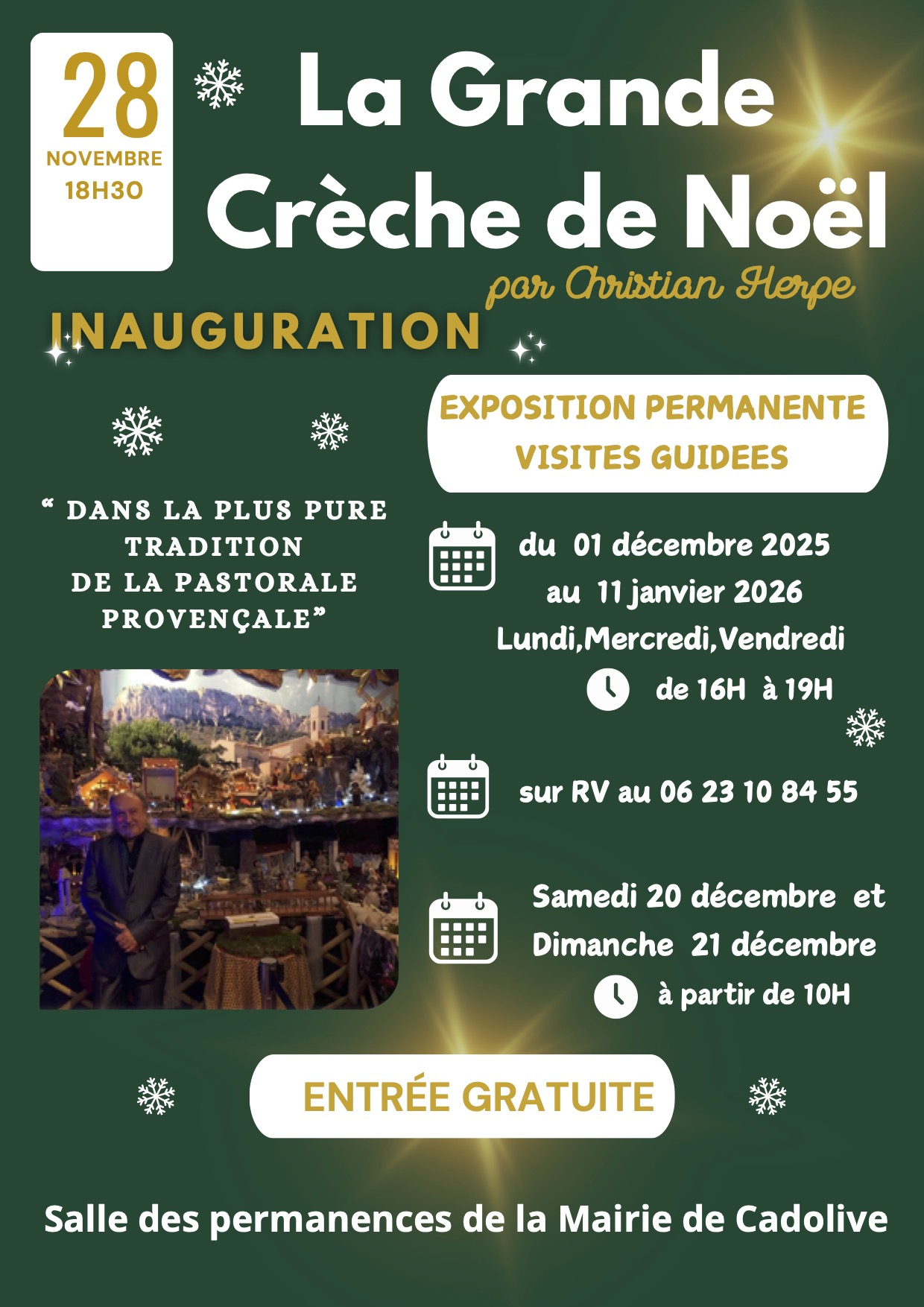 CRECHE DE NOEL 2025