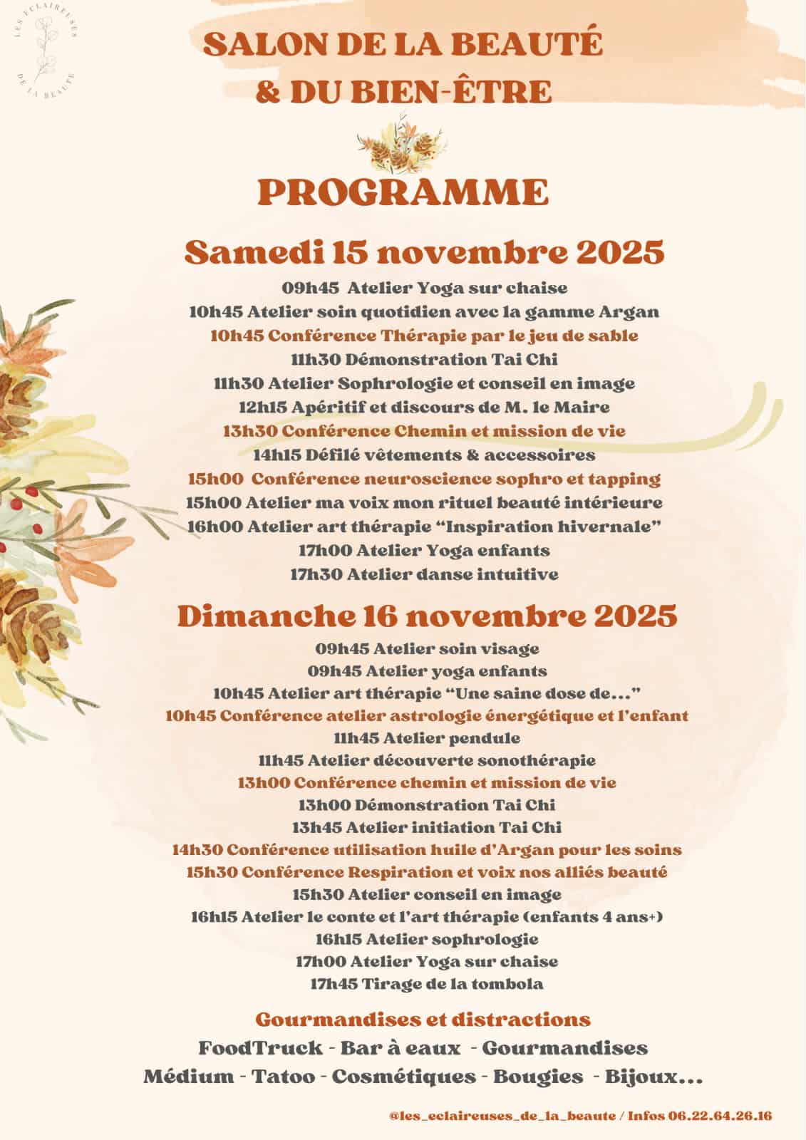 PROGRAMME SALON BEAUTE 2025