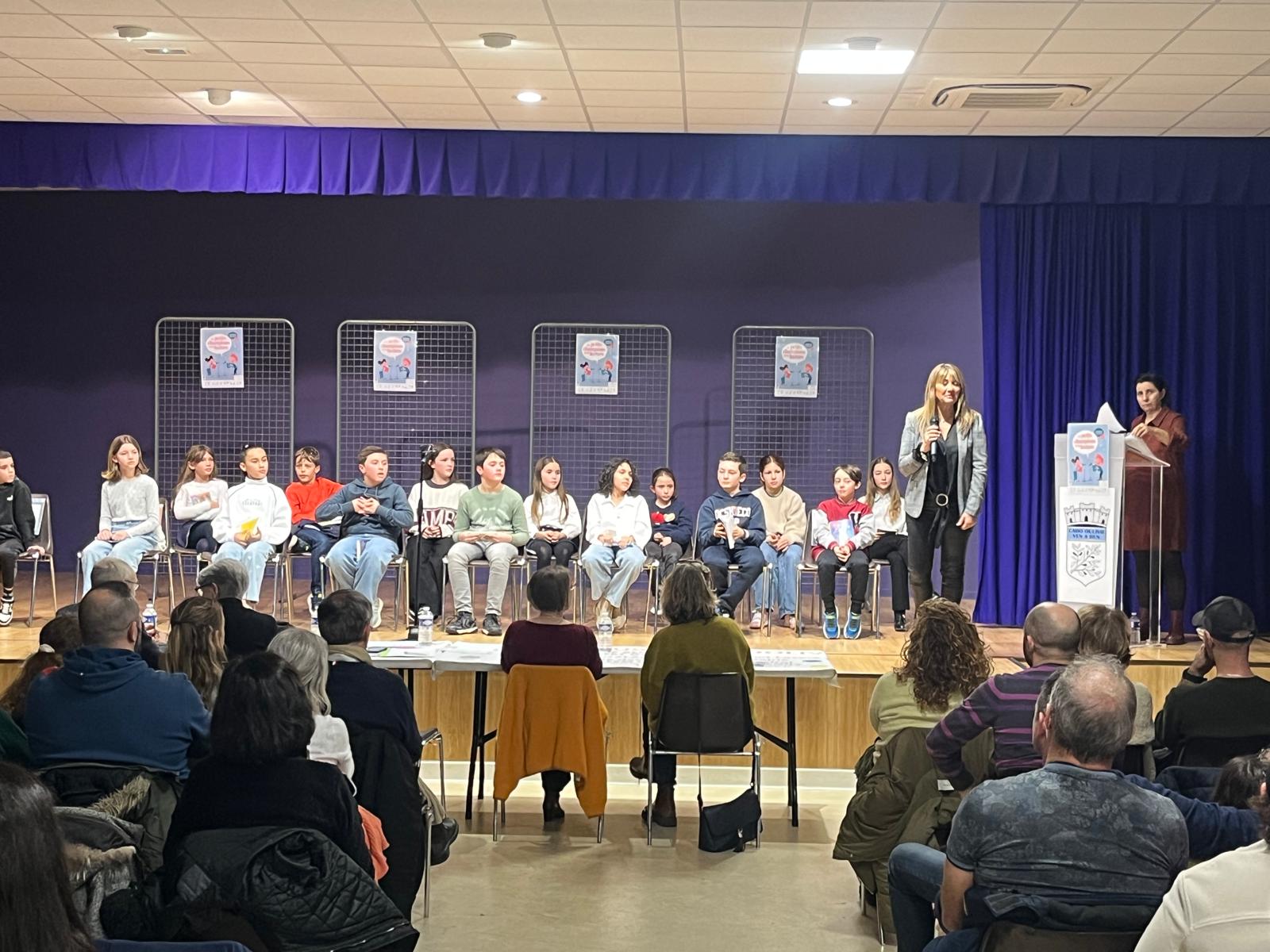 Finale departementale des Petits Champions de la Lecture  Cadolive