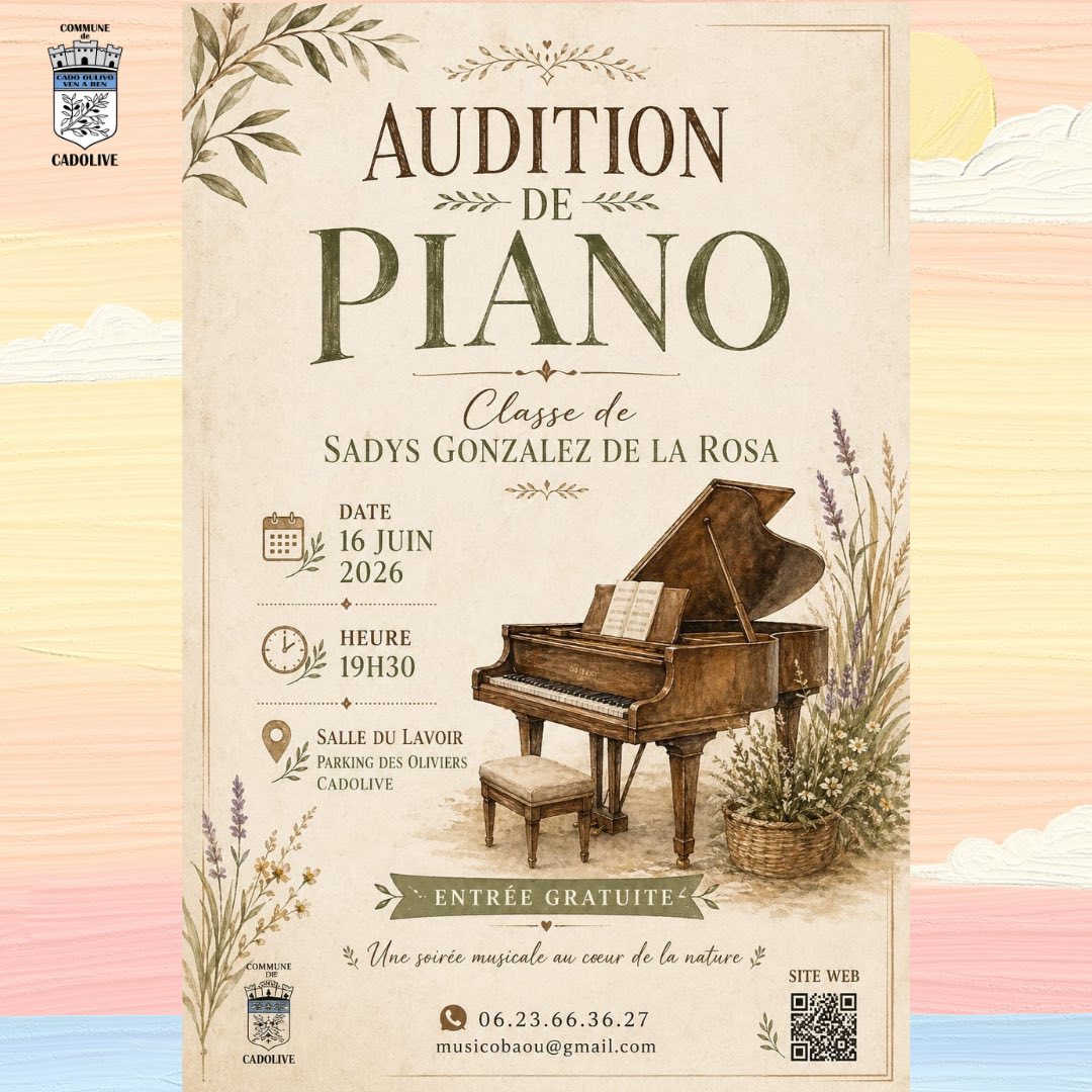 16 AUDITION PIANO