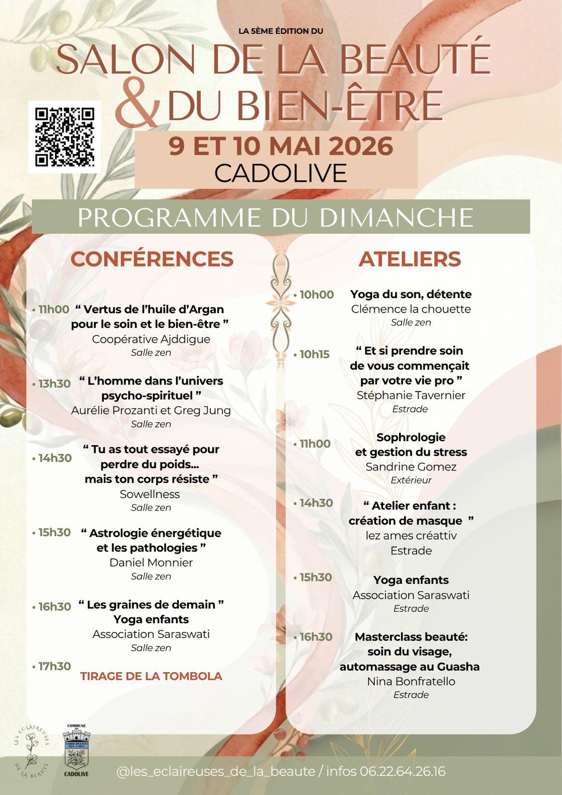 05 26 Programme Dimanche