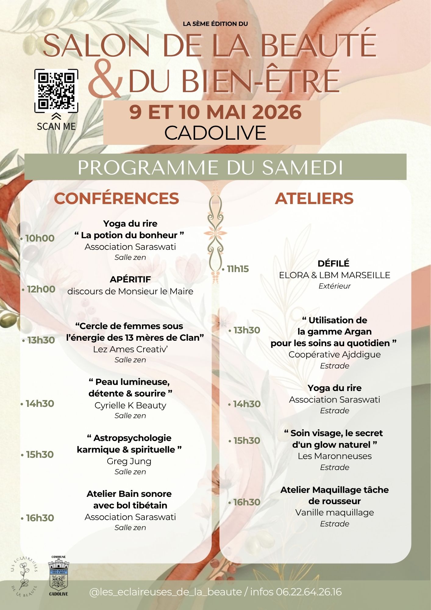 PROGRAMME SAMEDI