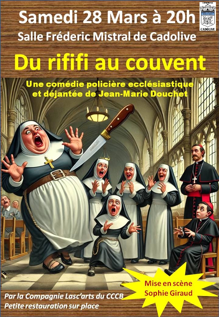 03 28 Du rififi au couvent LASCARTS