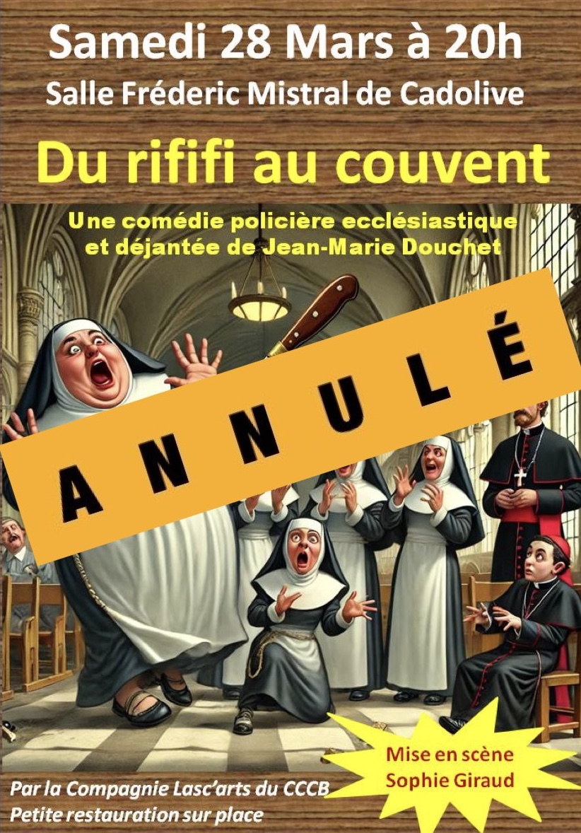 AFFICHE THEATRE ANNULE.1