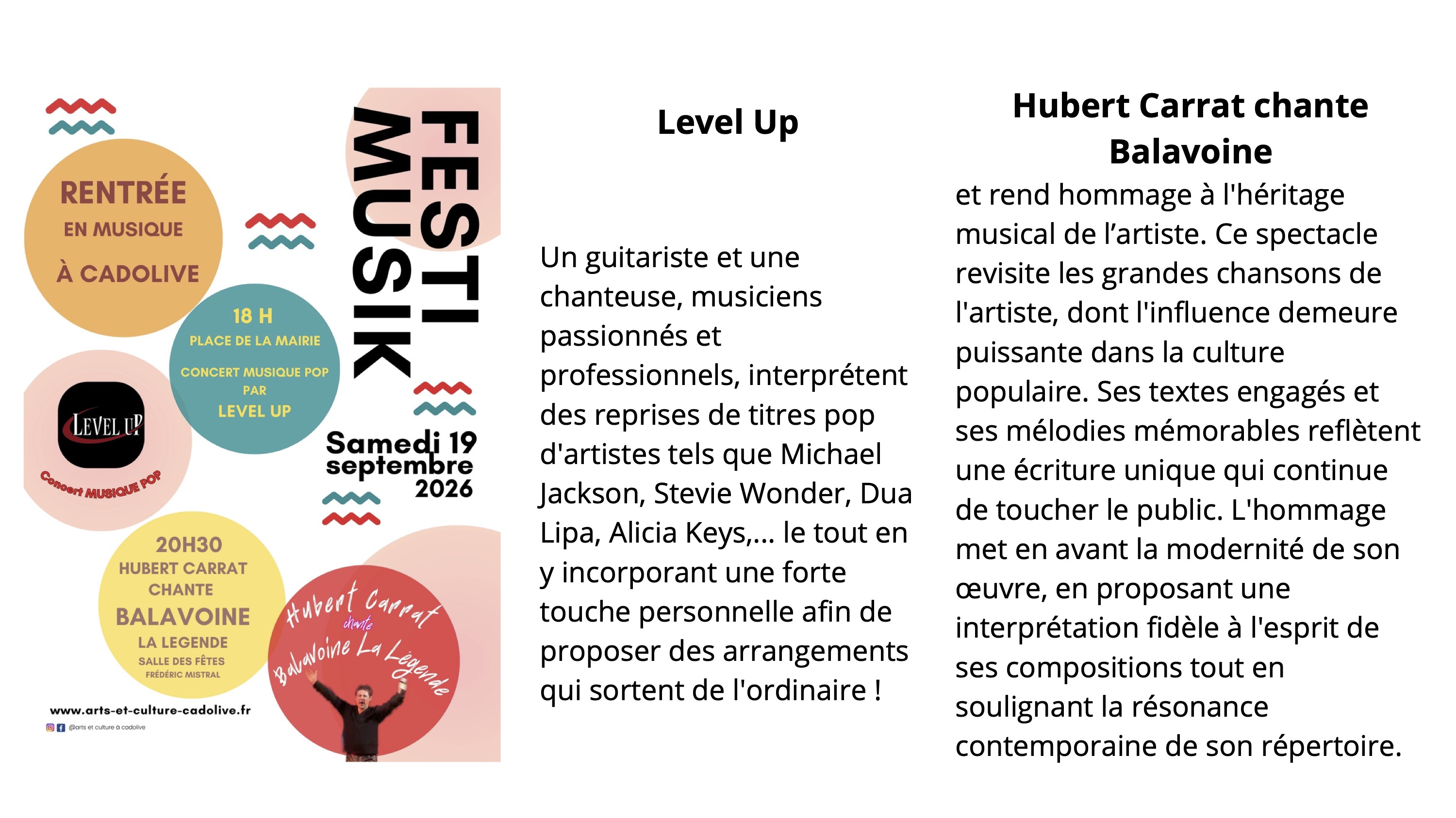 Communique FestiMusik 2026